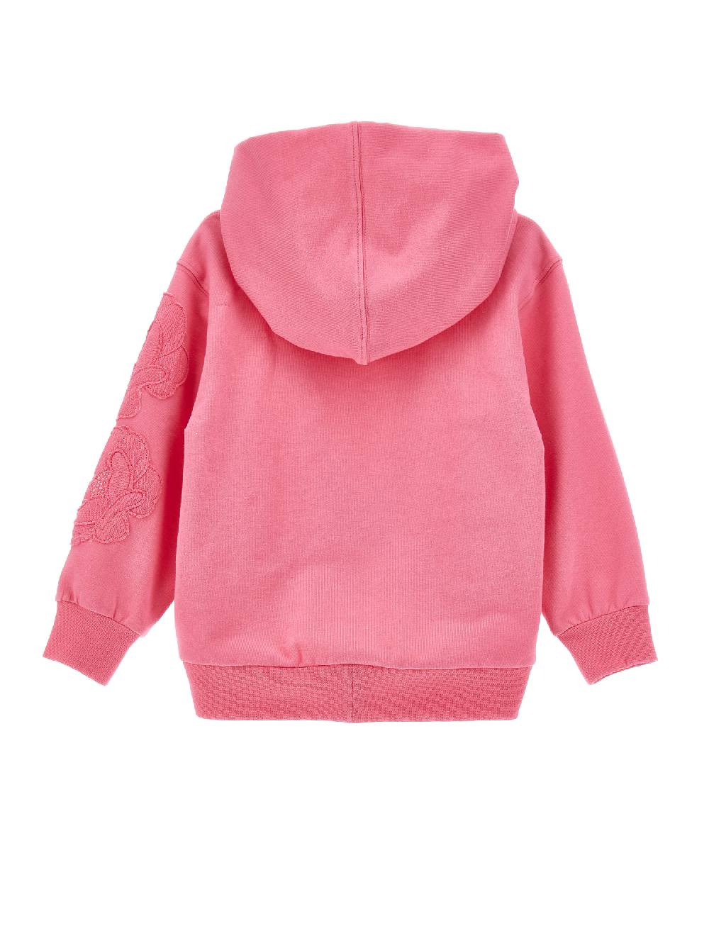 Monnalisa Felpa Ricamo Anemoni