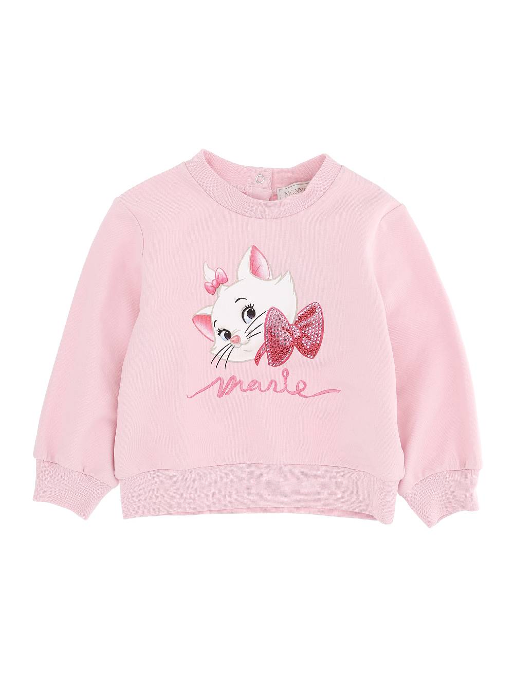 Monnalisa Felpa ricamo Aristogatti