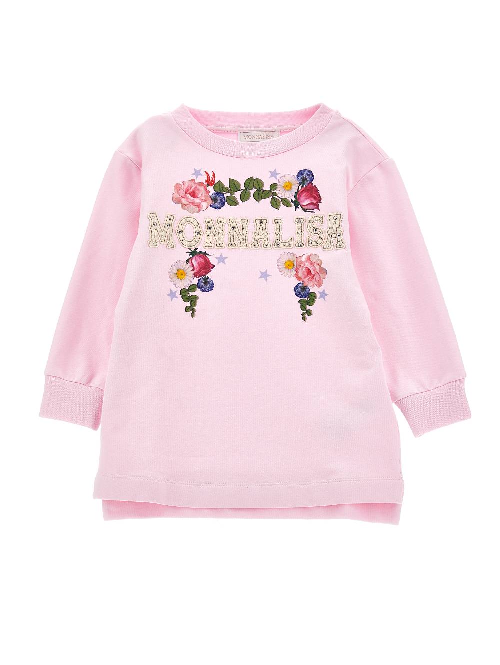 Monnalisa Felpa stampa floreale