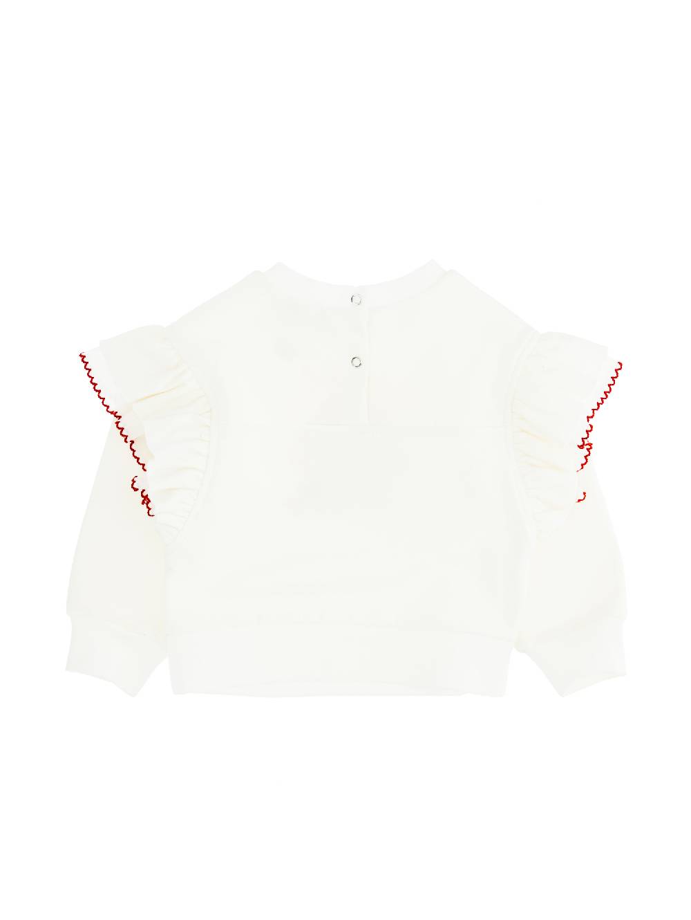 Monnalisa Felpa Stampa Funghetto Con Volant