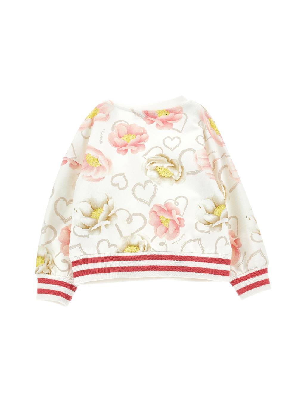 Monnalisa Felpa Stampata Anemoni