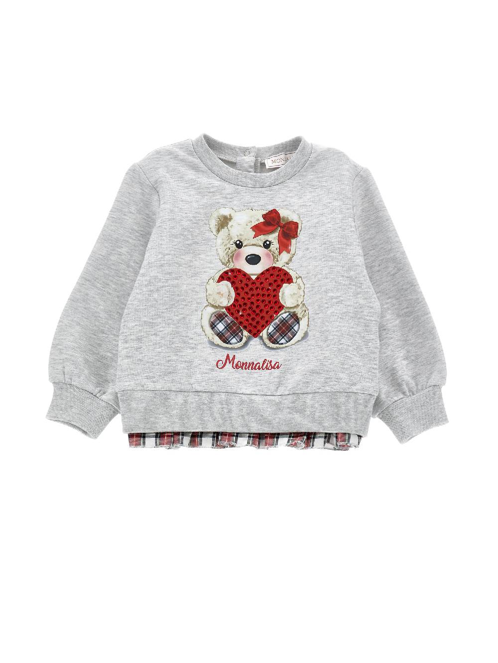 Monnalisa Felpa teddy bear strass