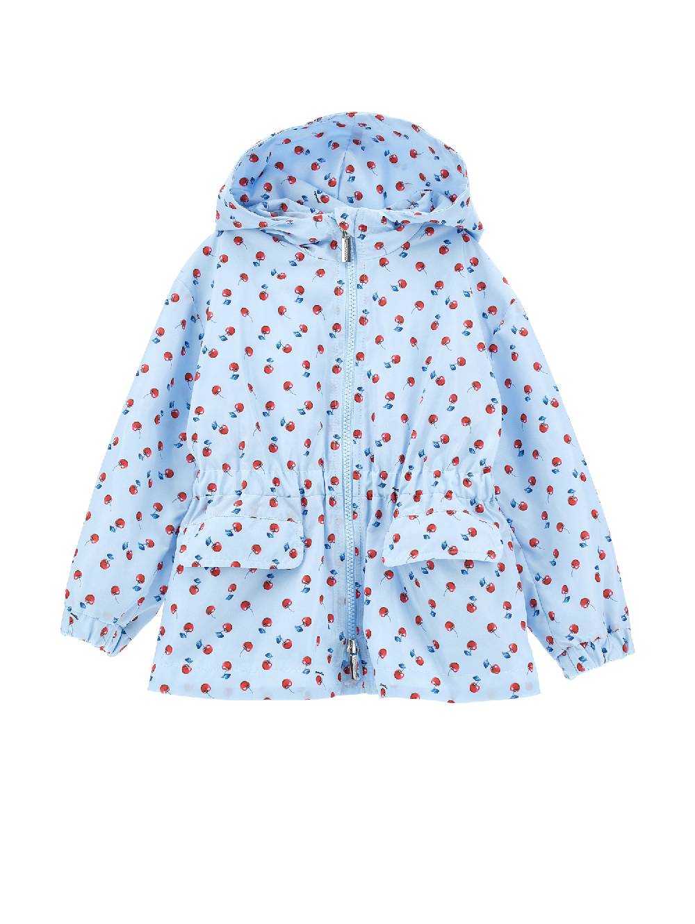 Monnalisa Giacca antivento stampa ciliegie