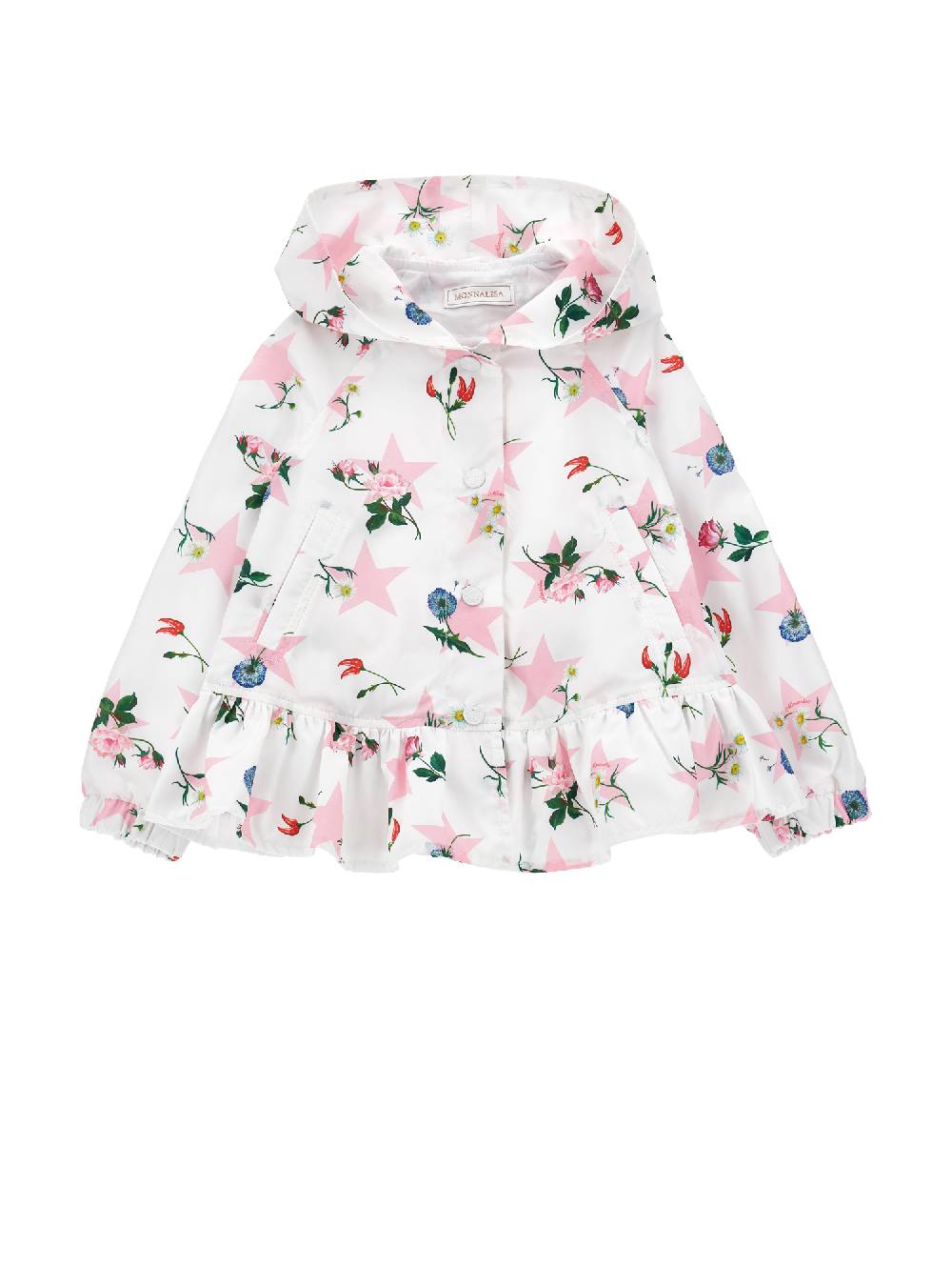 Monnalisa Giacca antivento stampa stelline