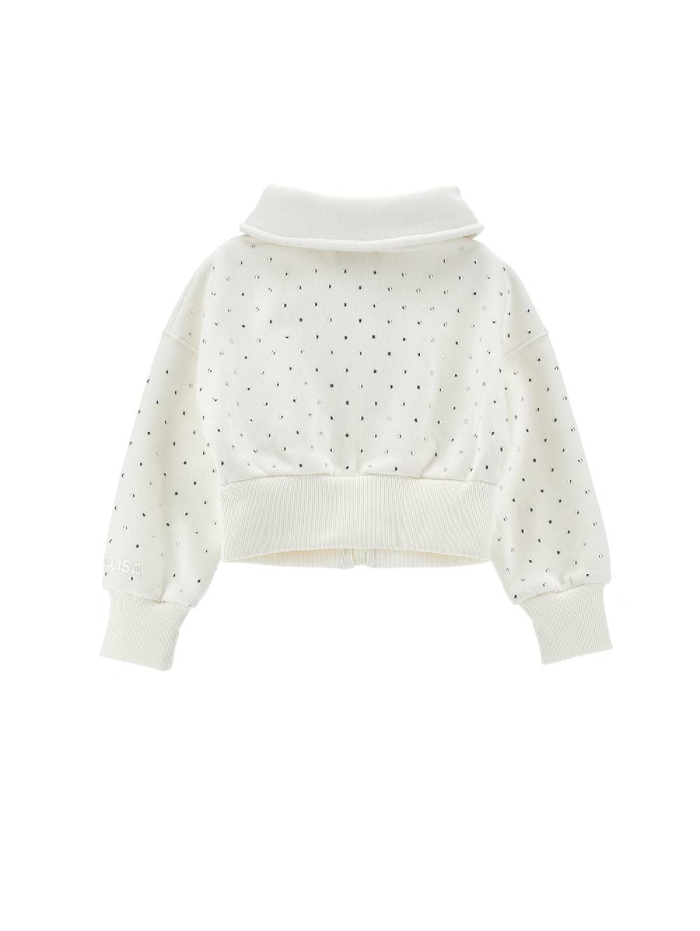 Monnalisa Giacca Felpa Cropped