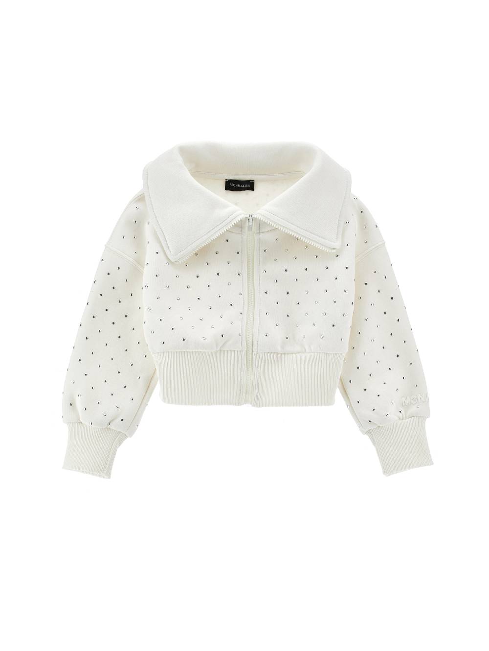 Monnalisa Giacca felpa cropped