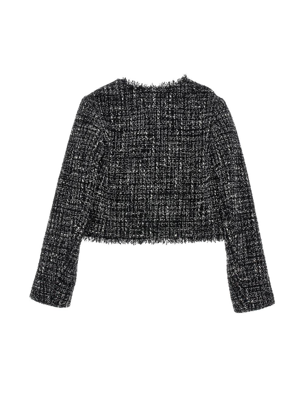 Monnalisa Giacchino Bouclé Girocollo