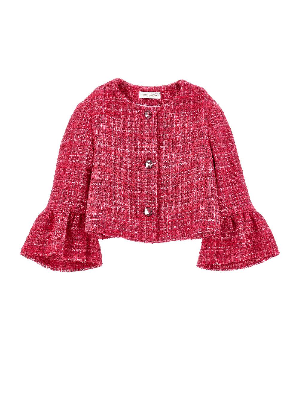 Monnalisa Giacchino bouclé mèlange