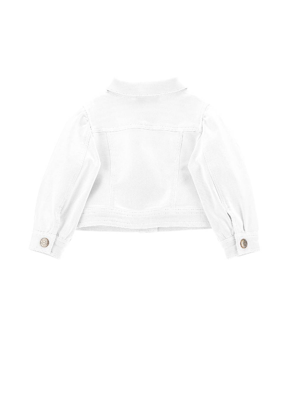 Monnalisa Giacchino Jeans Ricamato