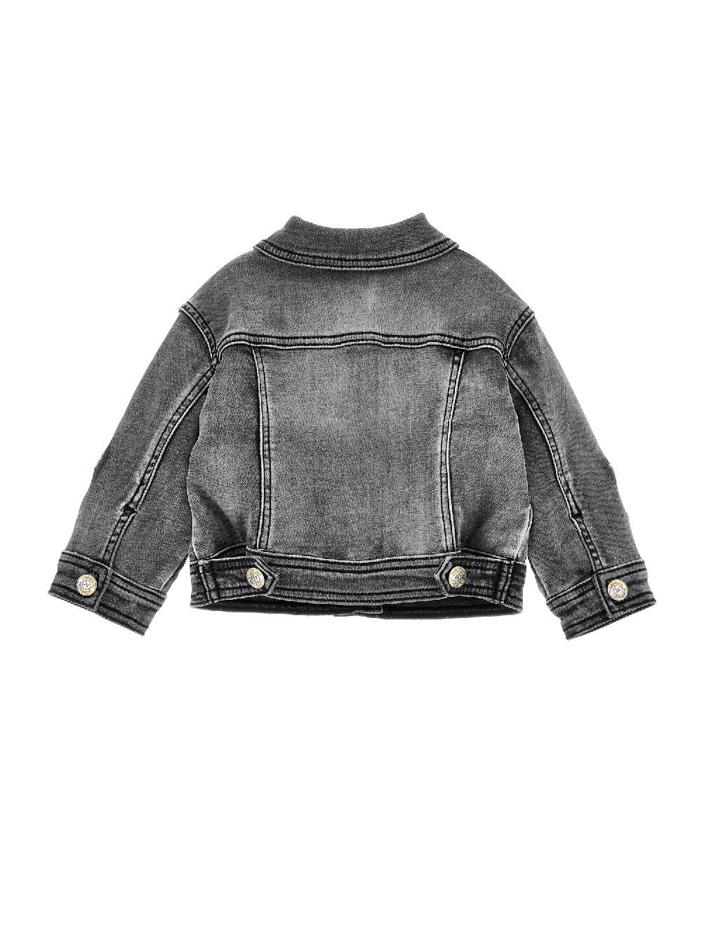 Monnalisa Giacchino Jeans Ricamato