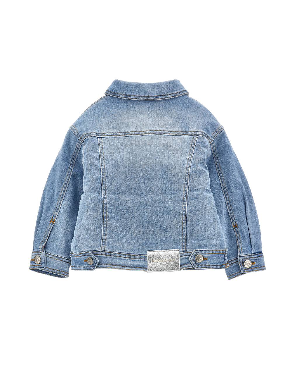 Monnalisa Giacchino Jeans Ricamato