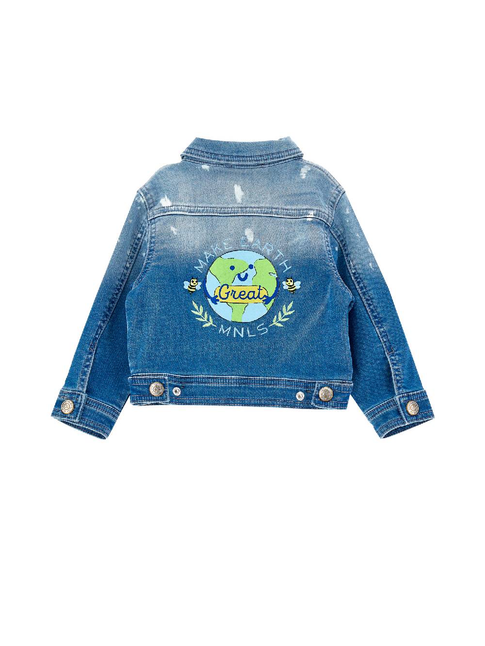 Monnalisa Giacchino Jeans Sfumato