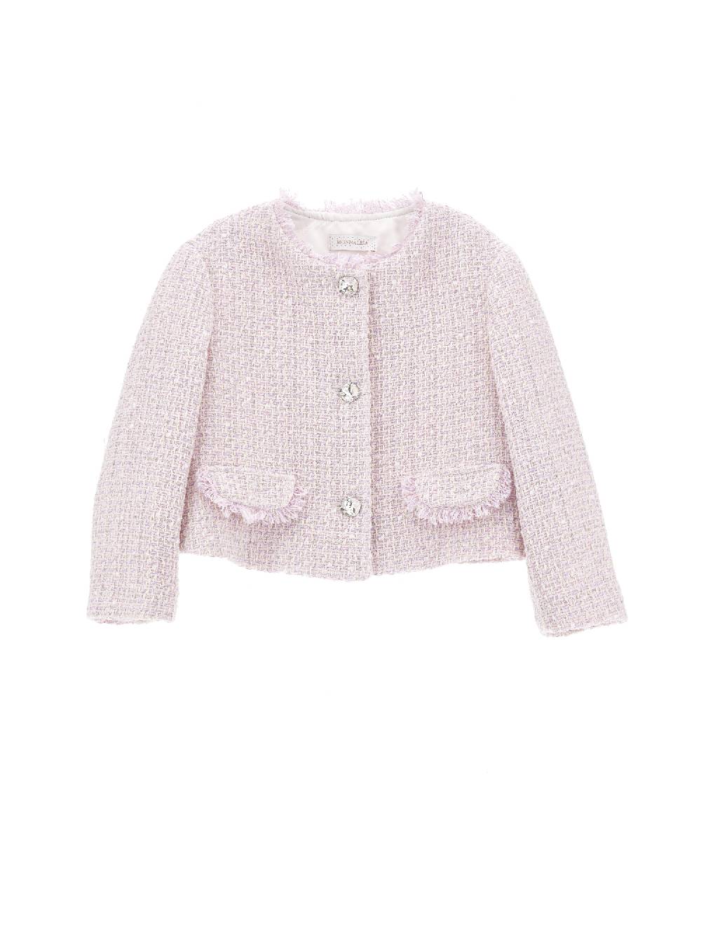 Monnalisa Giacchino melange bouclè
