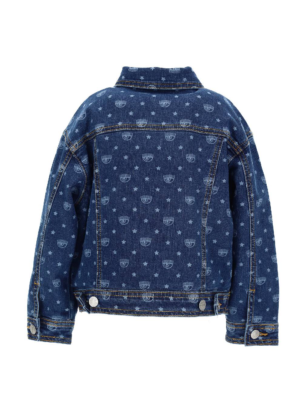 Monnalisa Giacchino Over Denim Logomania