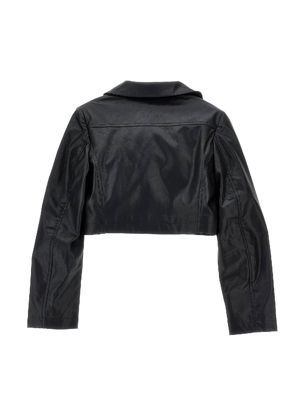 Monnalisa Giacchino Spencer Tessuto Spalmato