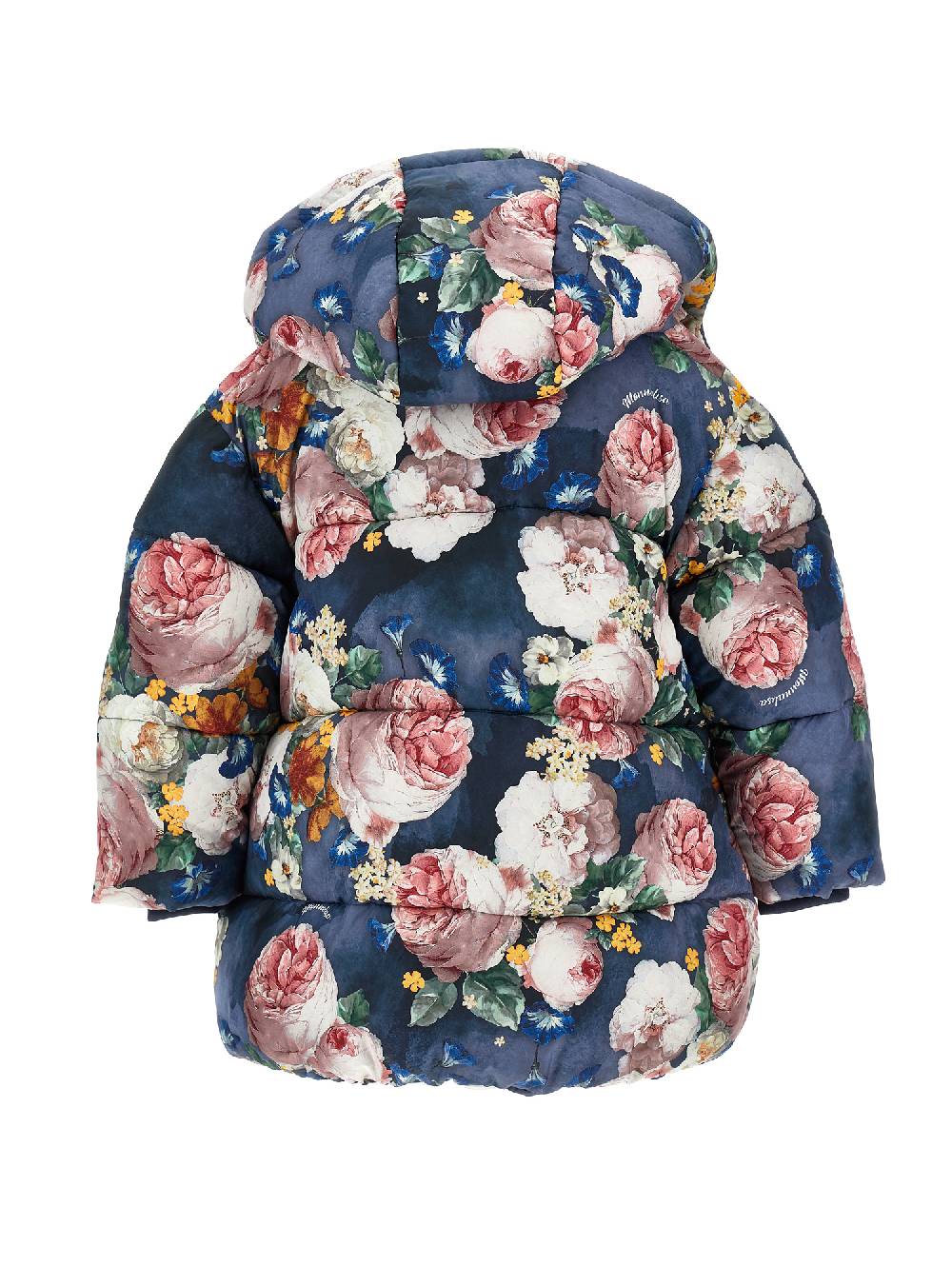 Monnalisa Giaccone Imbottito Rose Barocche