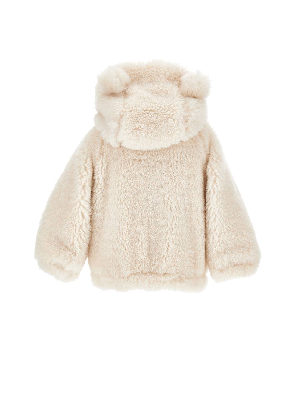 Monnalisa Giaccone Peluche Con Cappuccio