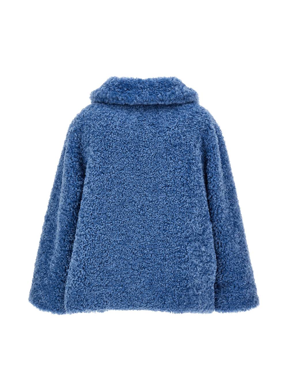 Monnalisa Giaccone Peluche Con Tasche