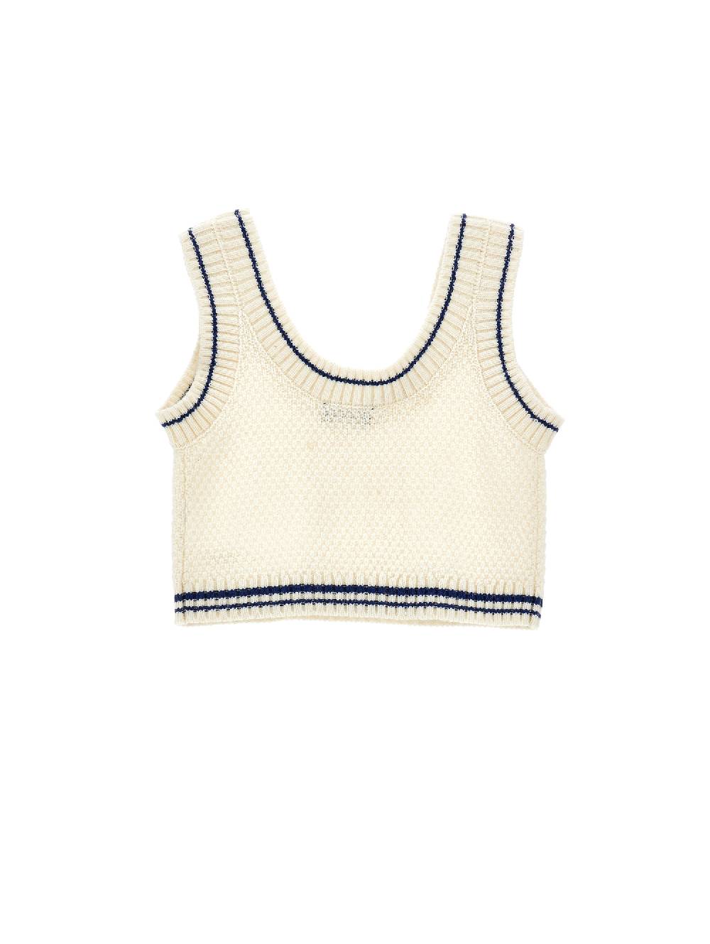 Monnalisa Gilet Bicolor Knitwear