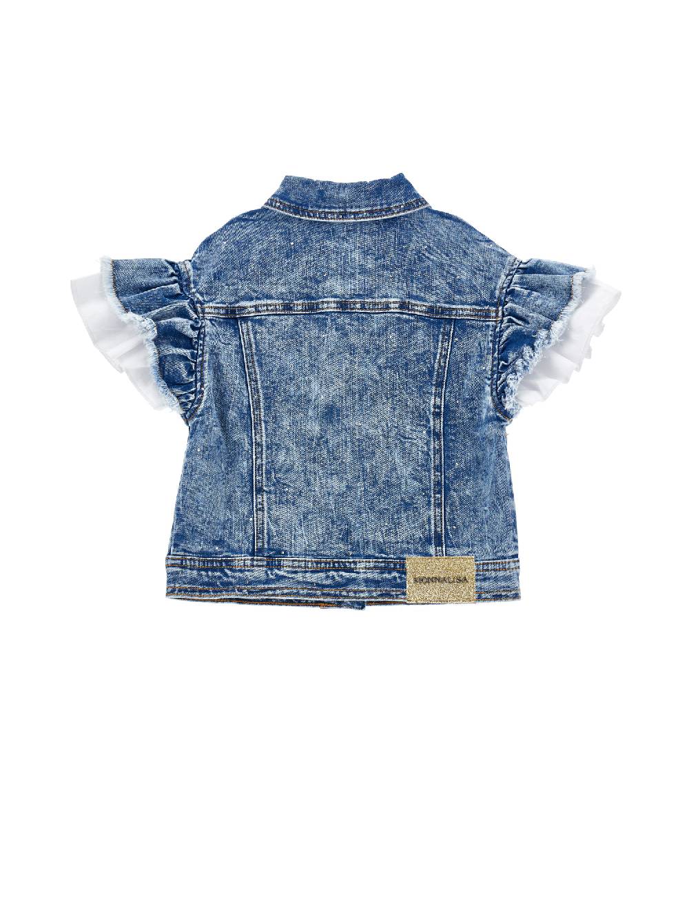 Monnalisa Gilet Denim Stretch