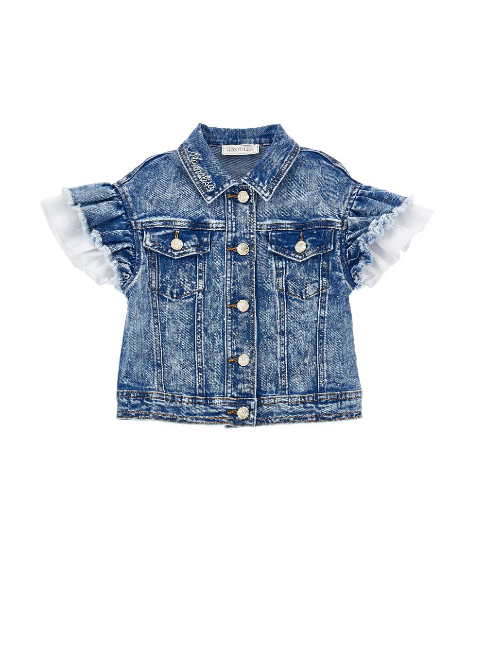 Monnalisa Gilet denim stretch