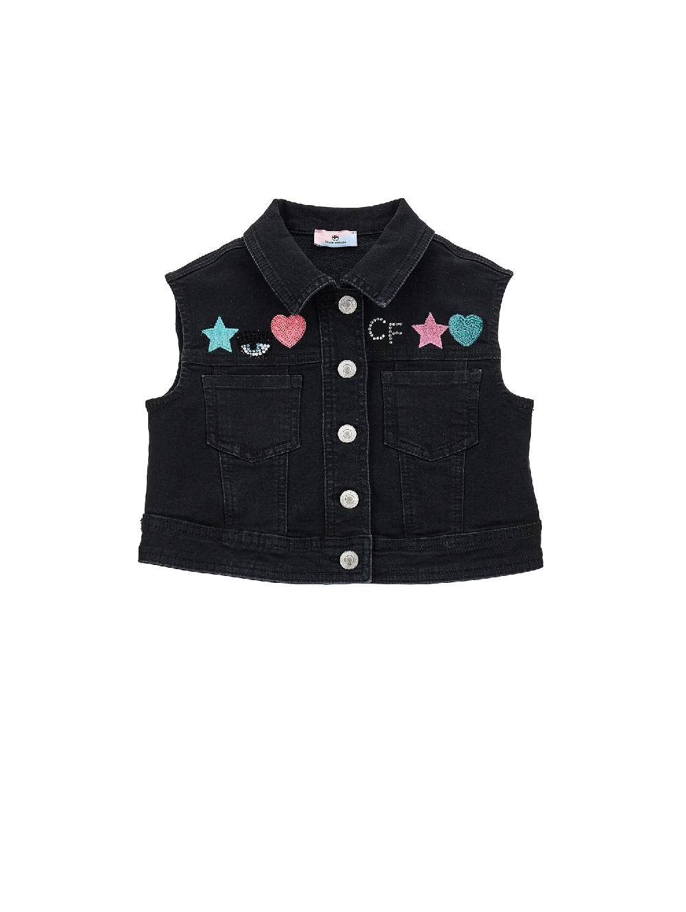 Monnalisa Gilet jeans CF