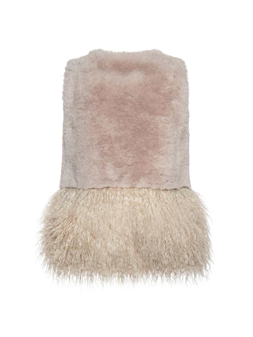 Monnalisa Gilet Peluche Con Mongolia