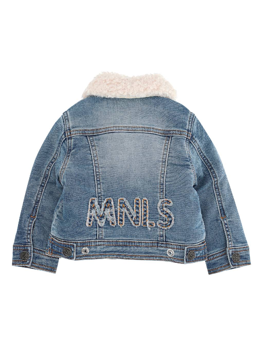 Monnalisa Giubbino Felpa Denim Aristogatti