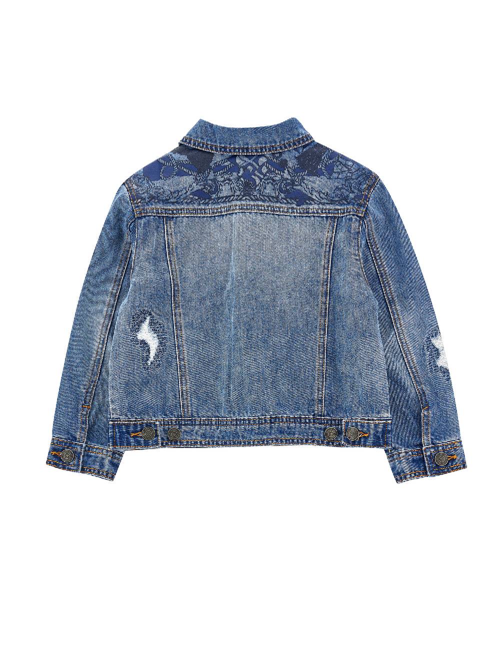 Monnalisa Giubbino Jeans Cinquetasche