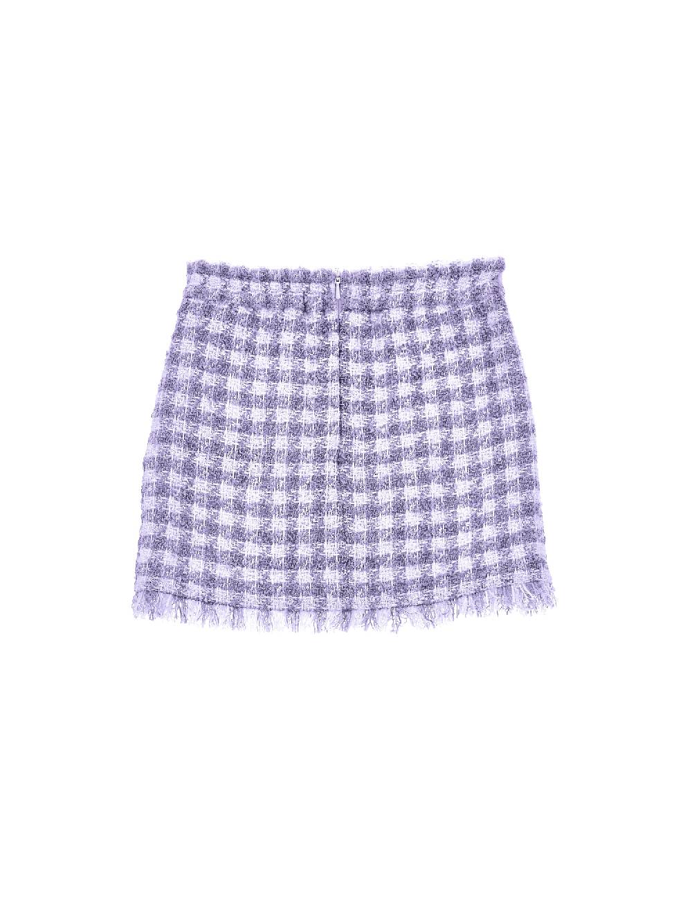 Monnalisa Gonna Corta Pied De Poule