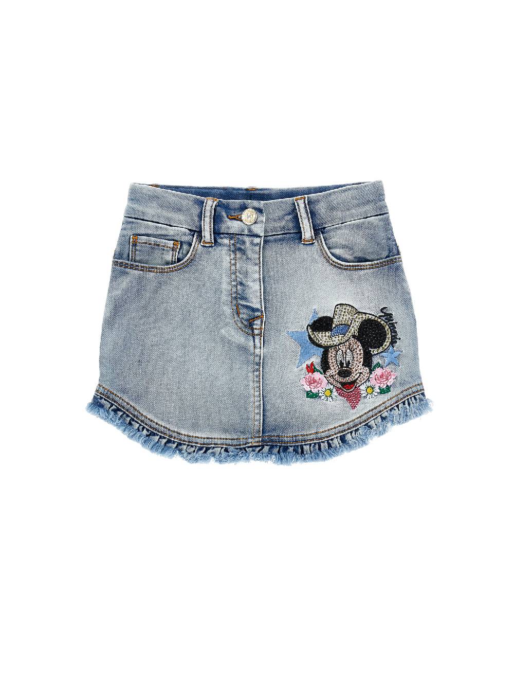 Monnalisa Gonna denim Minnie
