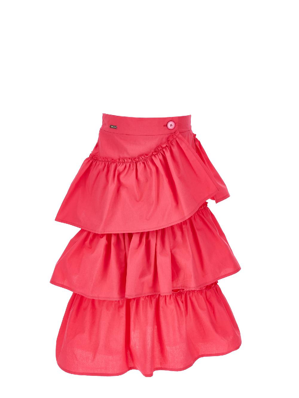 Monnalisa Gonna lunga a galette