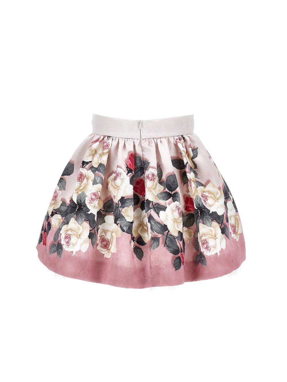 Monnalisa Gonna Mikado Rose