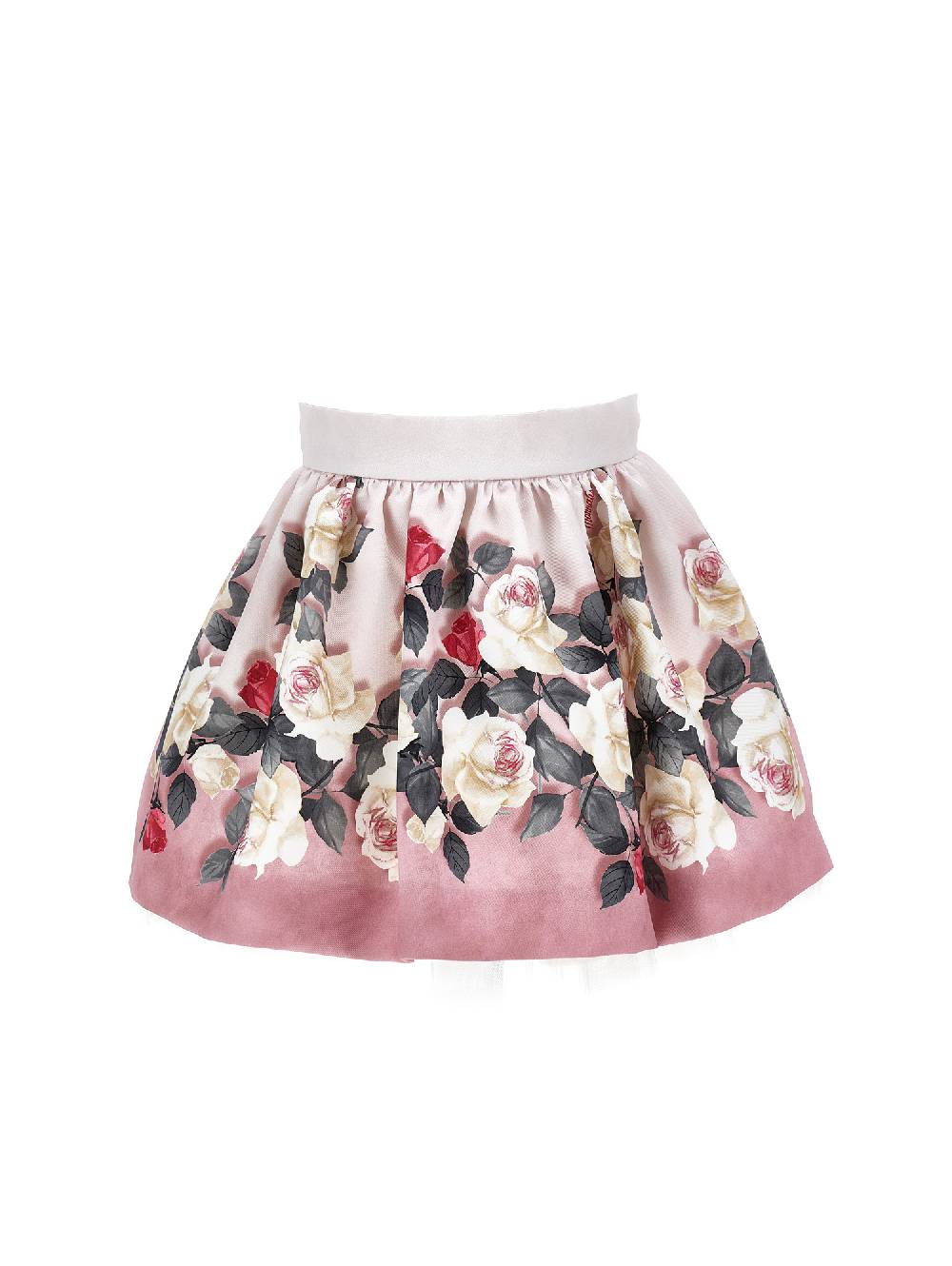 Monnalisa Gonna mikado rose