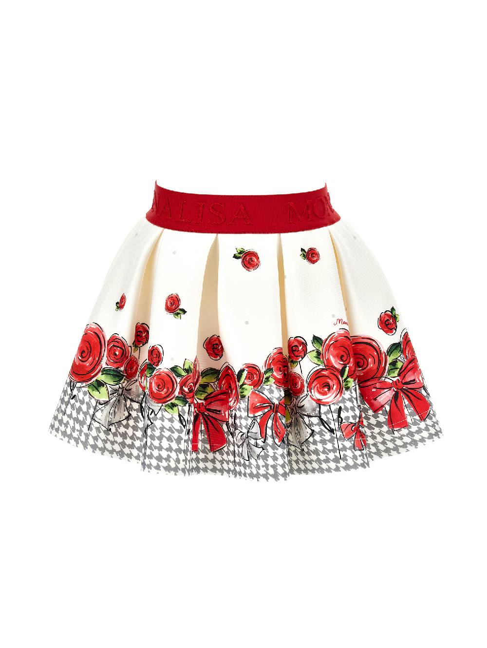 Monnalisa Gonna neoprene floreale