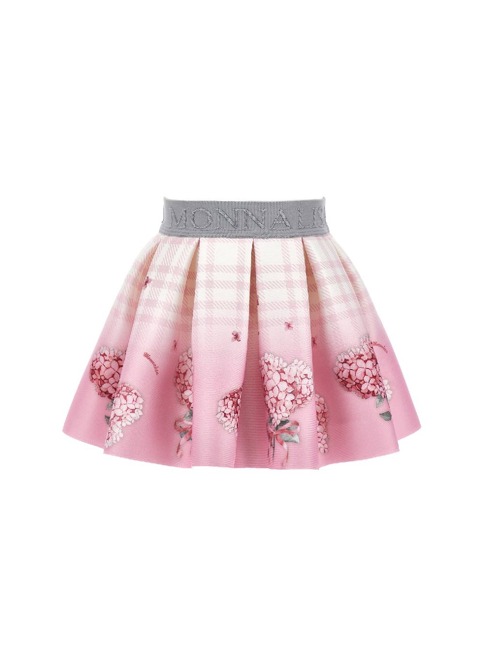 Monnalisa Gonna neoprene floreale