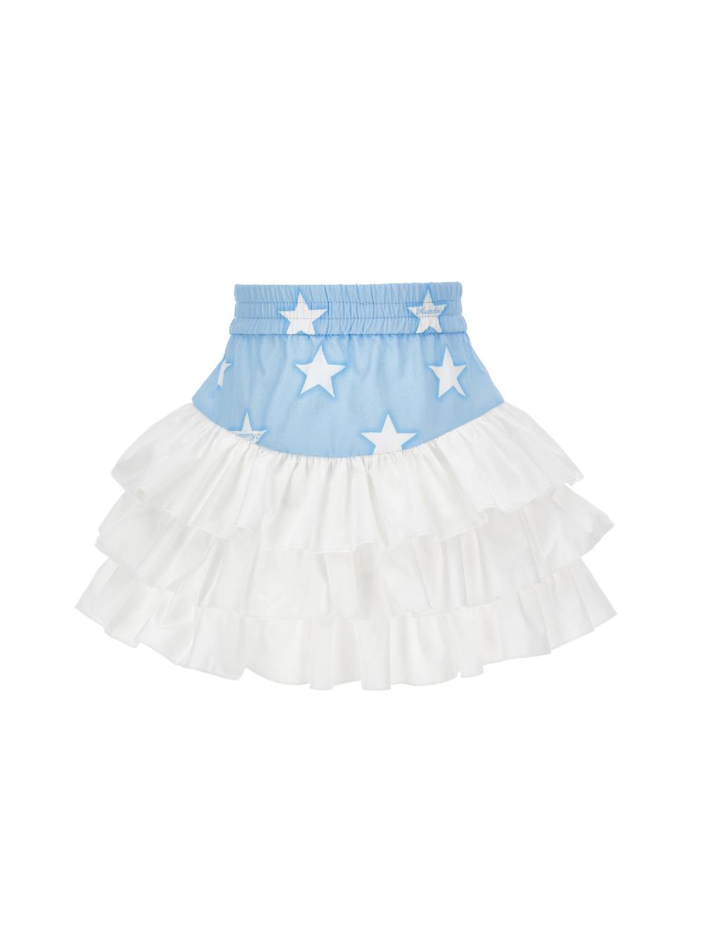 Monnalisa Gonna Popeline Con Balze