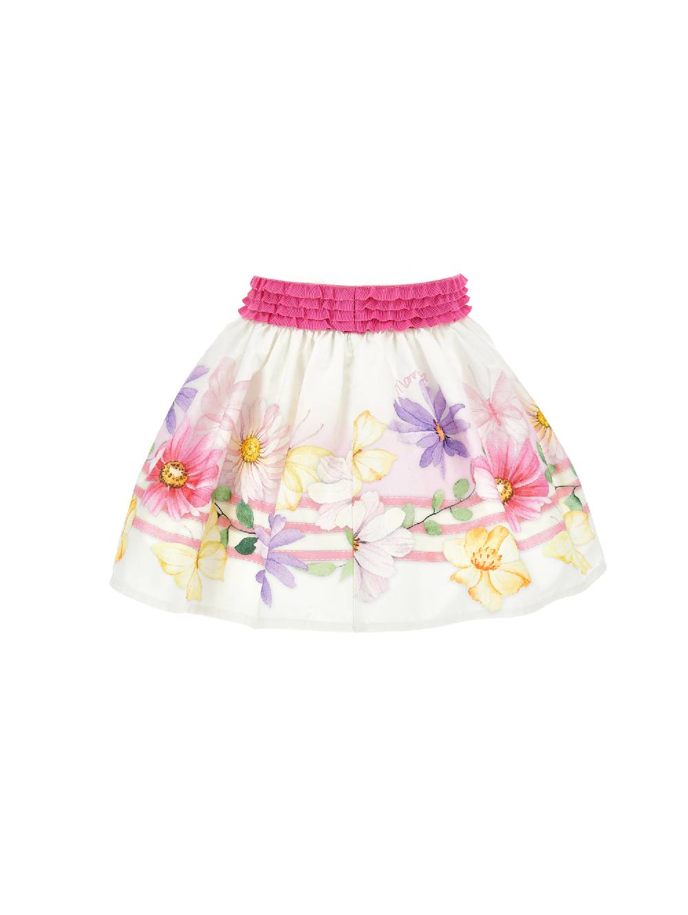 Monnalisa Gonna Popeline Floreale