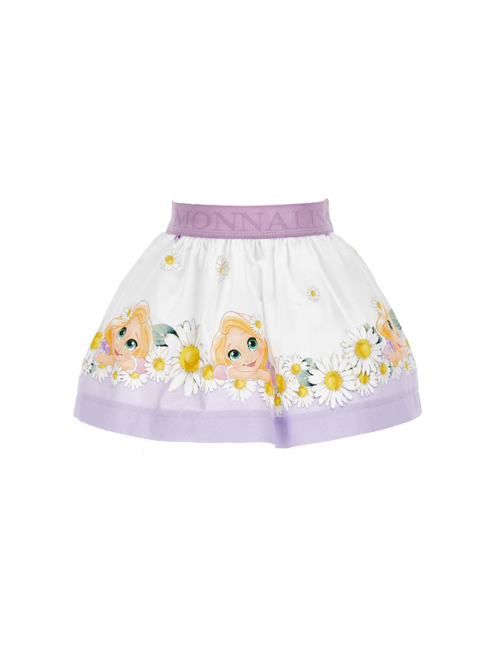 Monnalisa Gonna popeline Rapunzel e margherite