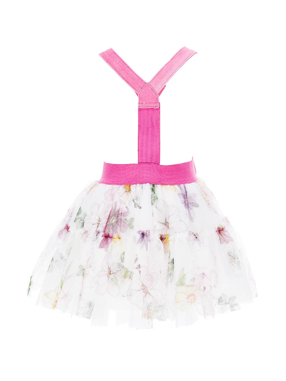 Monnalisa Gonna Tulle A Salopette