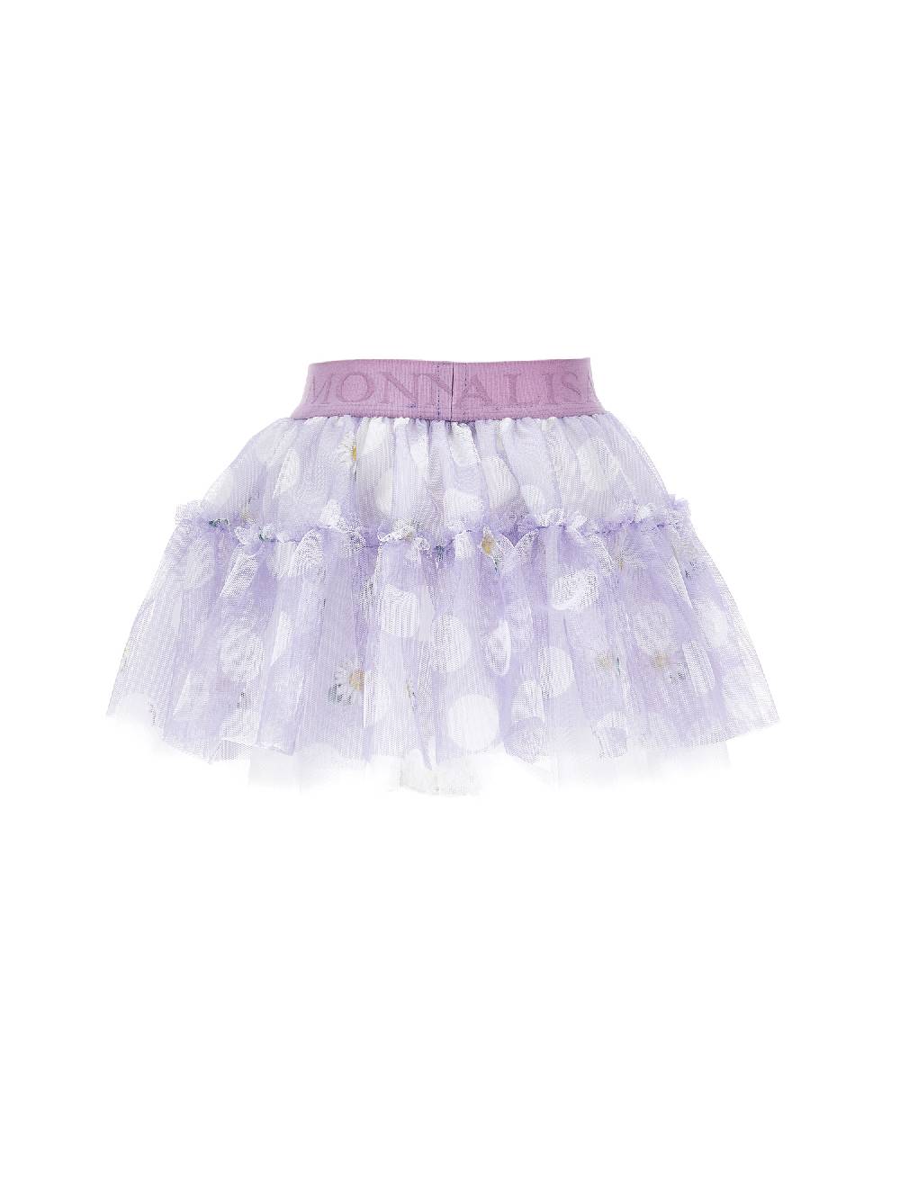 Monnalisa Gonna Tulle Pois E Margherite