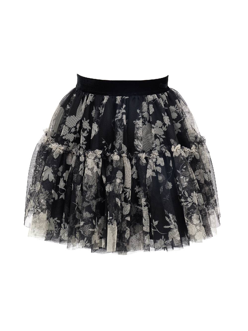 Monnalisa Gonna Tulle Ramage