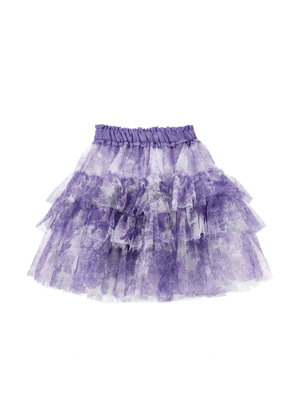 Monnalisa Gonna Tulle Stampato
