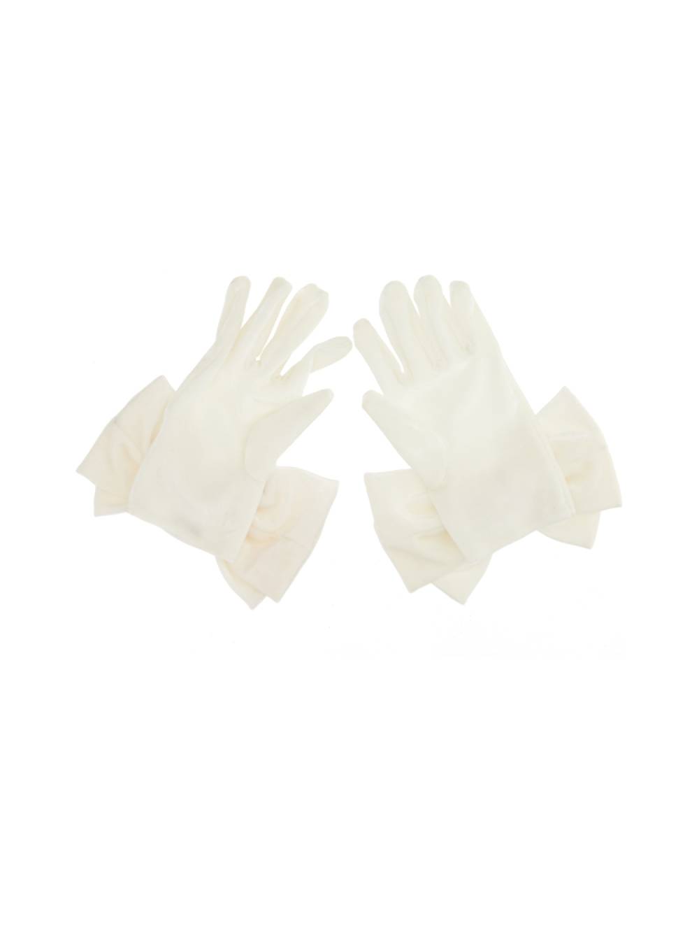 Monnalisa Guanti Velluto Maxifiocco