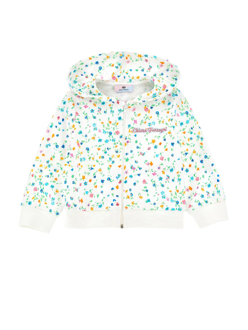 Monnalisa Hoodie felpa CF Flower Print