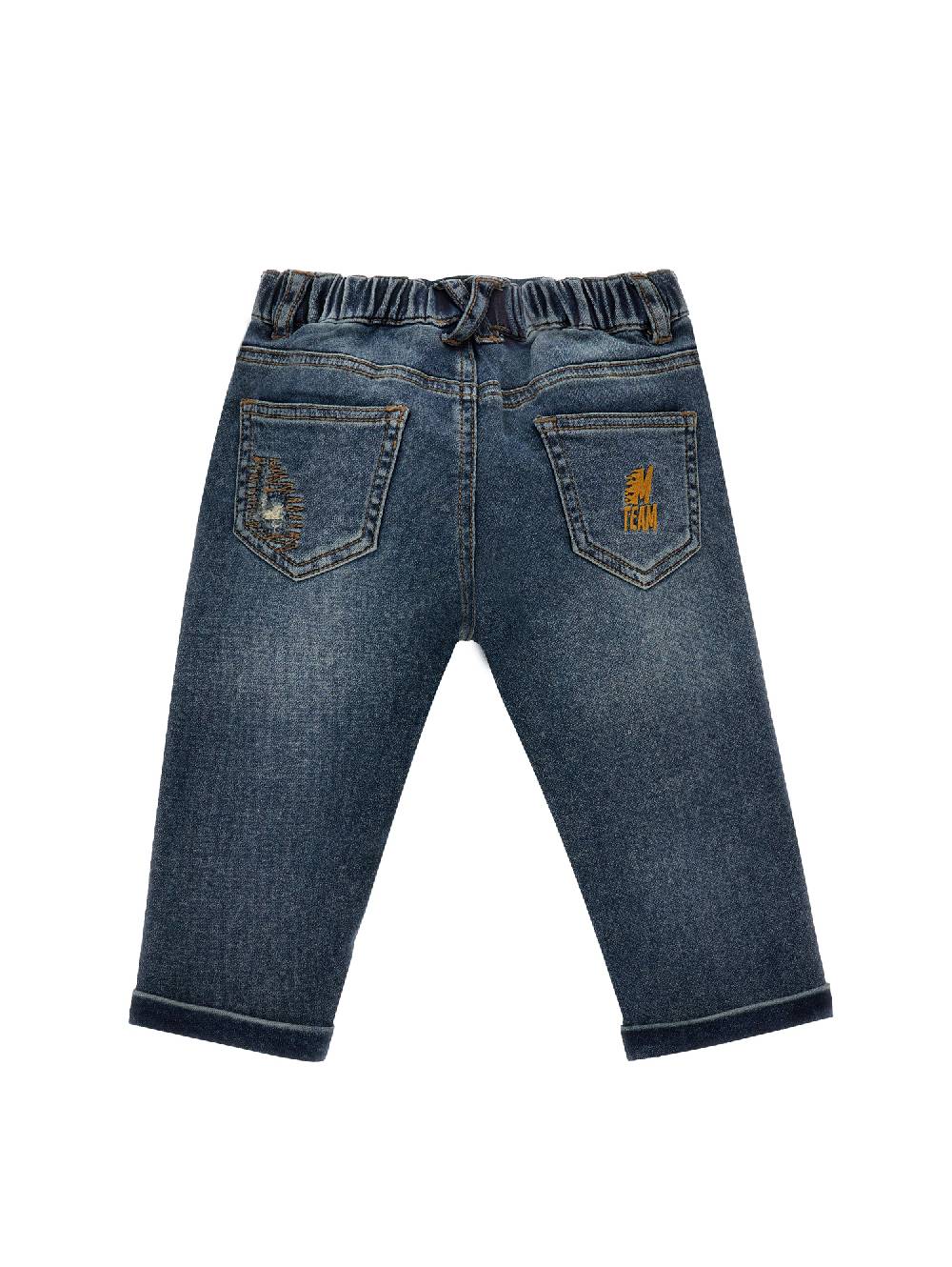 Monnalisa Jeans Con Risvolto