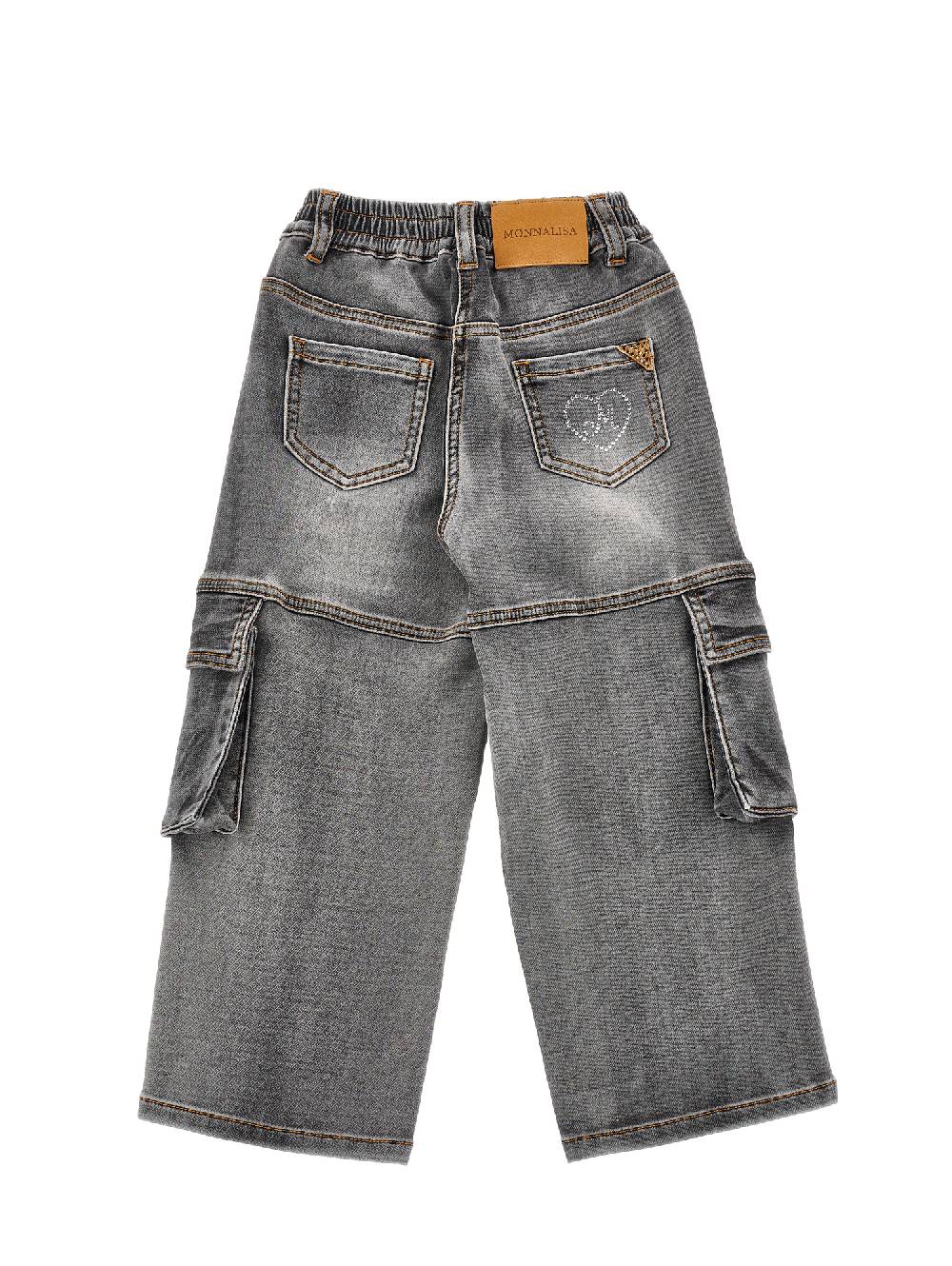 Monnalisa Jeans Denim Cargo