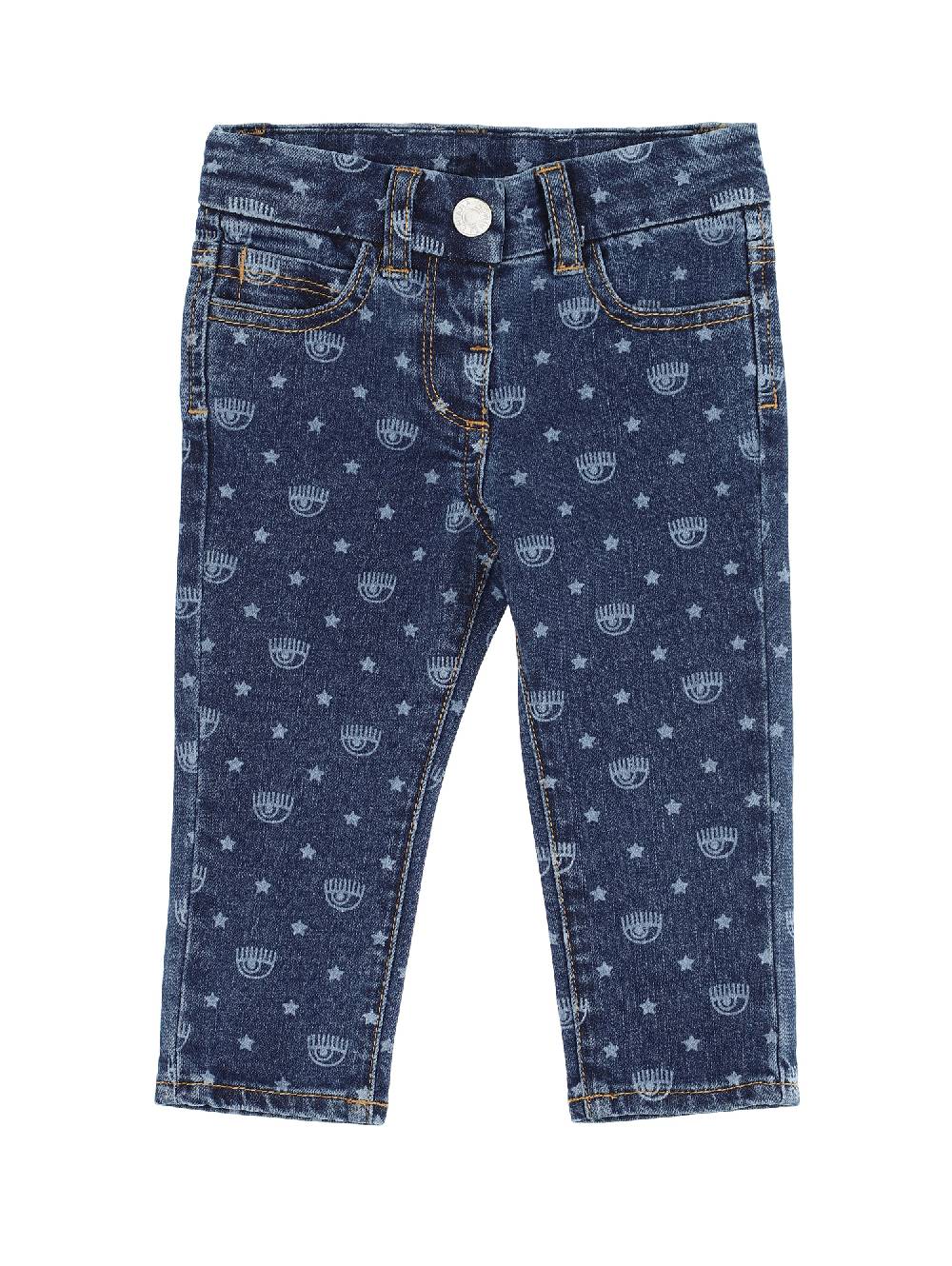 Monnalisa Jeans denim Logomania