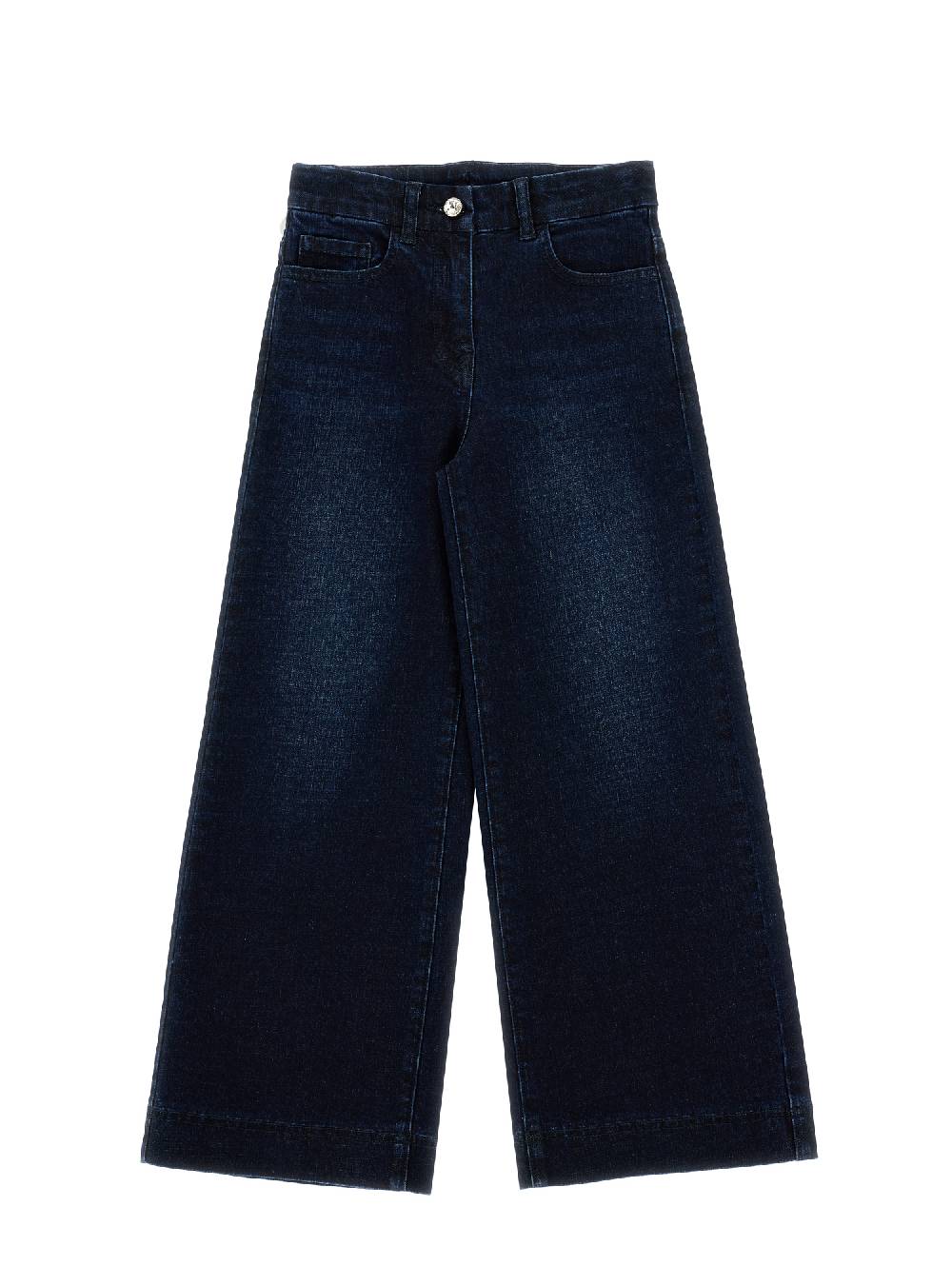 Monnalisa Jeans denim wide leg