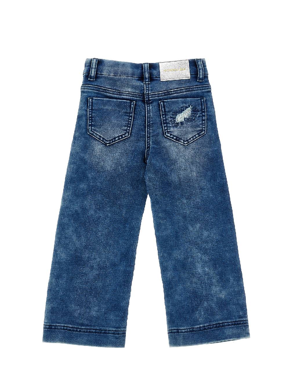 Monnalisa Jeans Stretch Con Strass